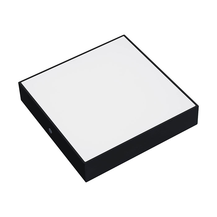 Led Plaffonier Rond Sofia 24w 6400k Zwart