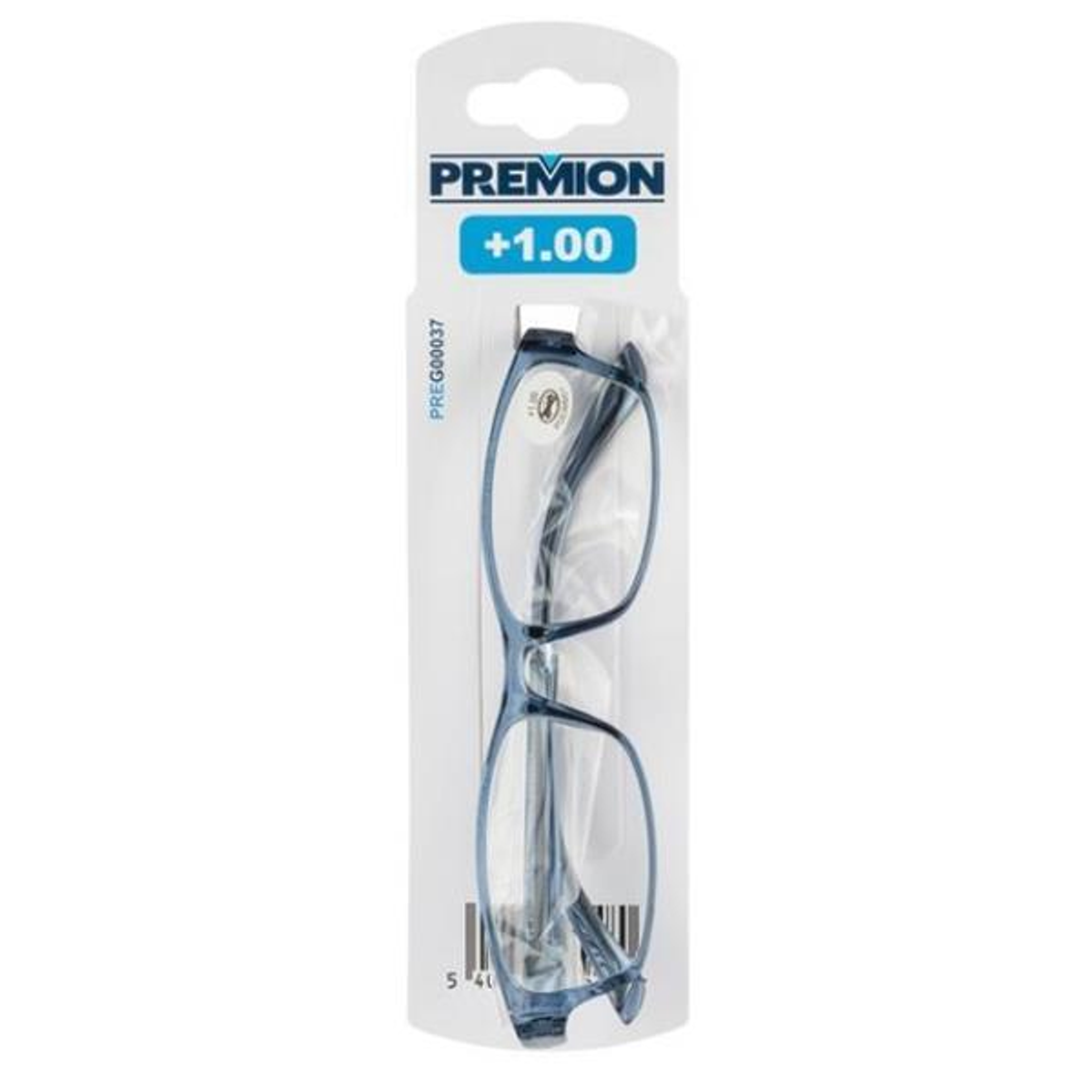 Leesbrillen Model 3 Blauw/zwart +1.00