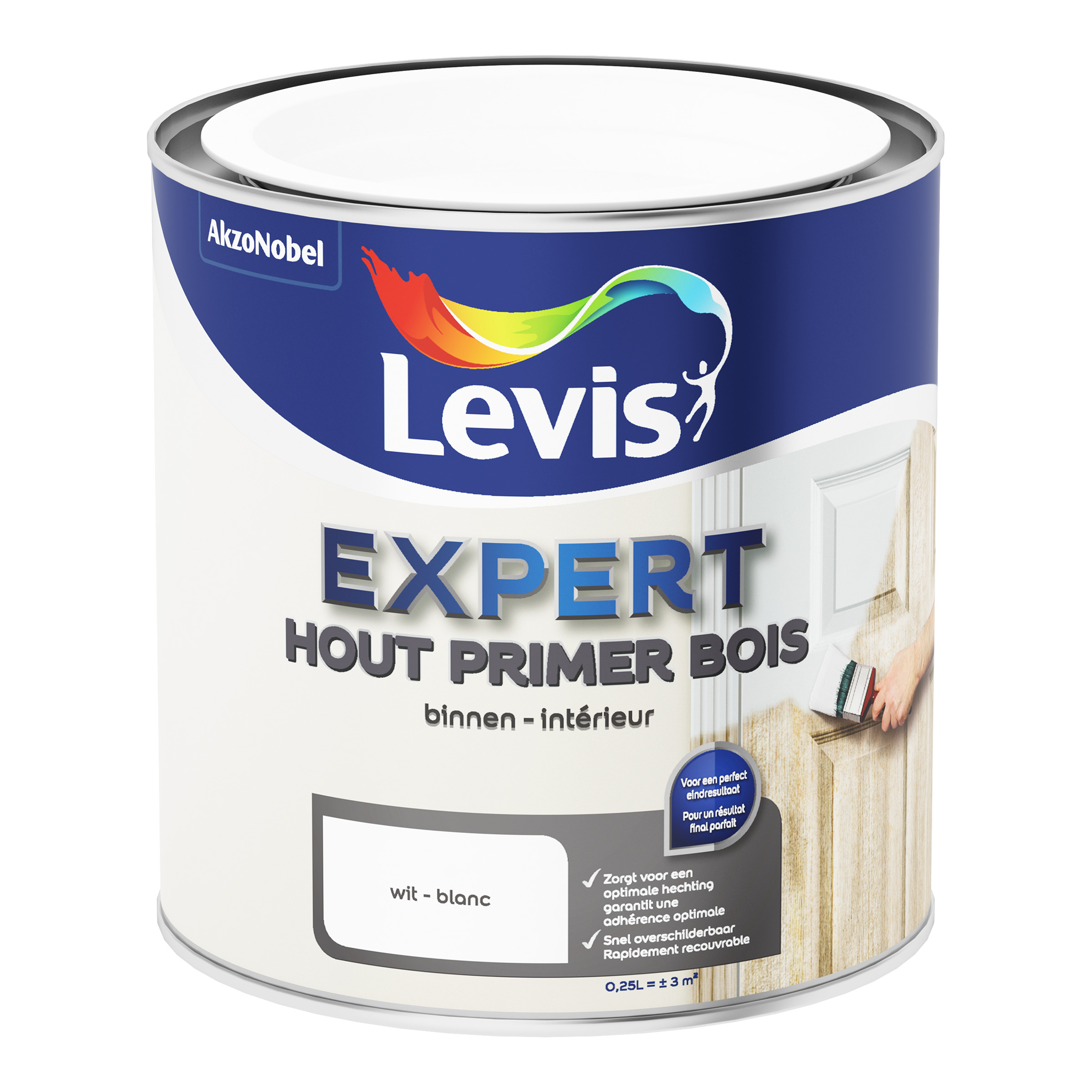 Levis Expert Binnenlak Zijdeglans Rijm 250 ml 4