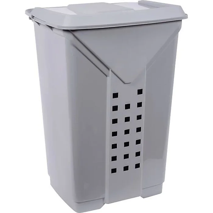 Linnen Wasmand Prima 60 l Grijs