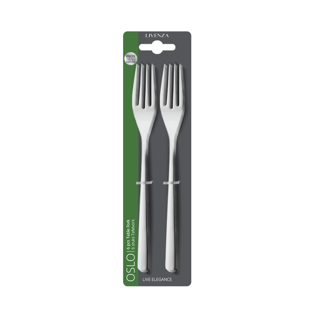 Livenza Inox Eetvork 6st