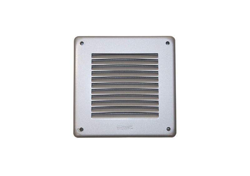 Luchtrooster 140x140mm Inox