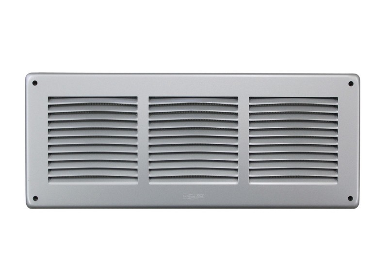 Luchtrooster 340x140mm Alu