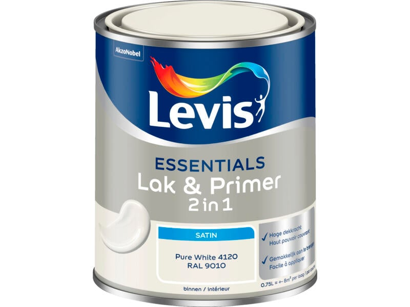 Lv Essentials Lak&pr Pure White 750 ml