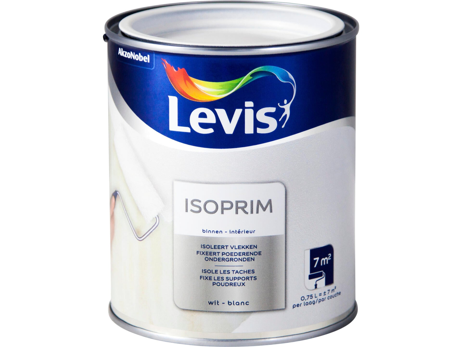 Levis Isoprim Primer Isolerend 0,75 l Wit