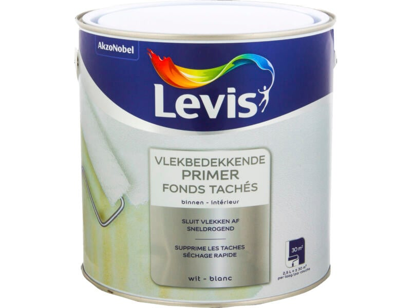 Lv Vlek Bedekkende Primer 2.5 l Wit