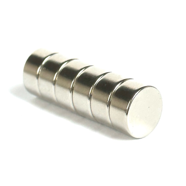 Magneten 10x5mm 6st 2