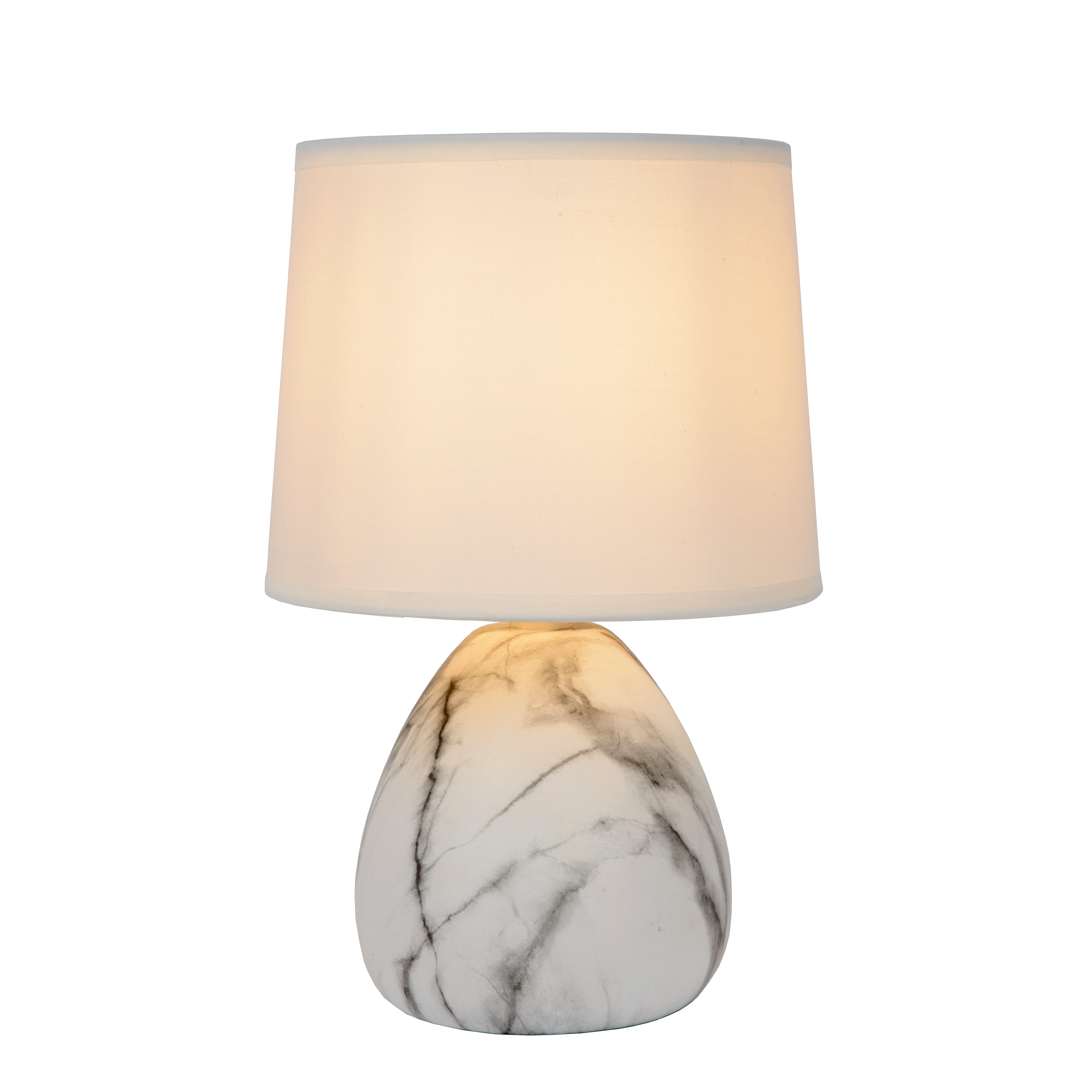 Marmo Tafellamp-Wit-Ø16-1xe14-40w-Kerami. 2
