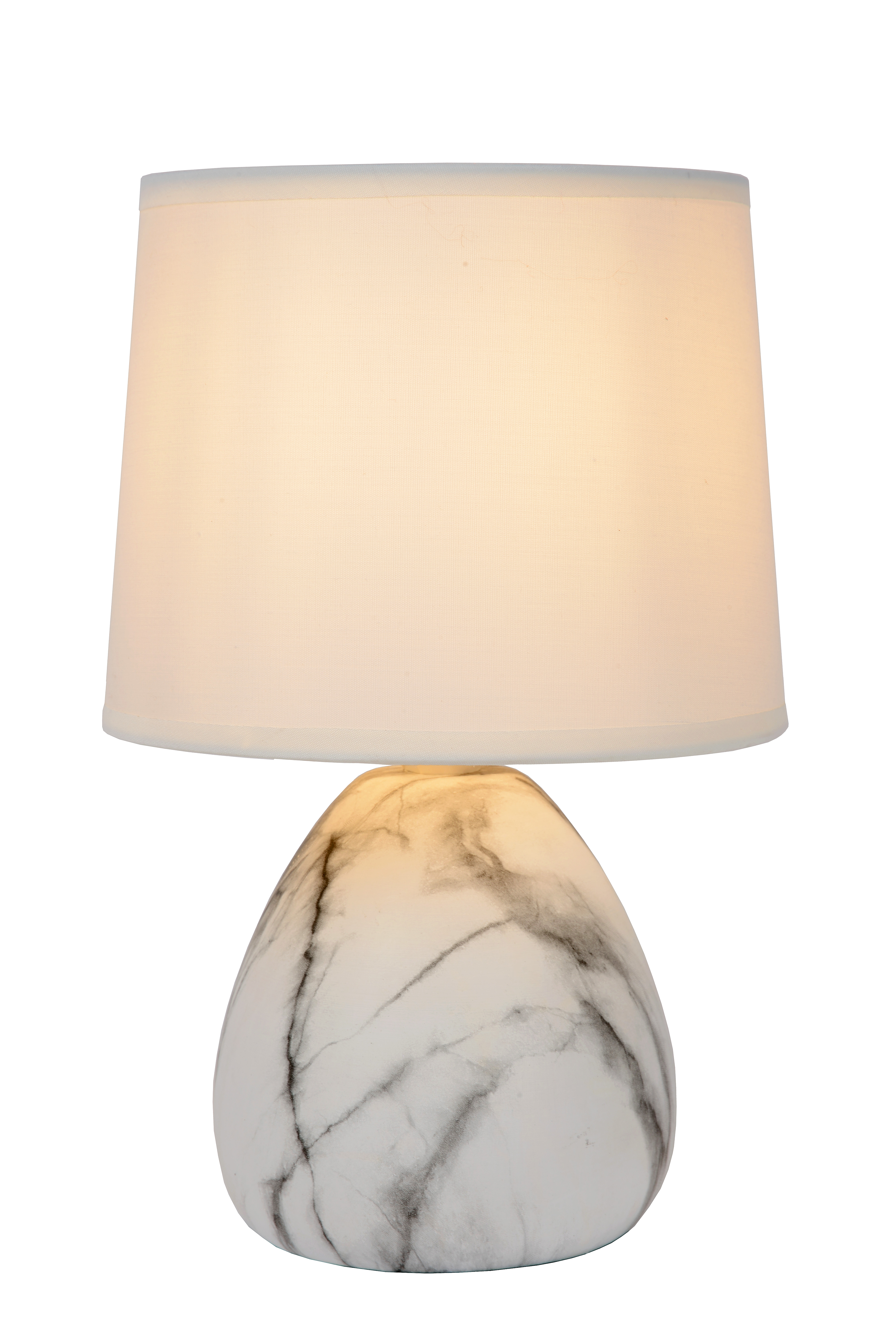 Marmo Tafellamp-Wit-Ø16-1xe14-40w-Kerami. 3