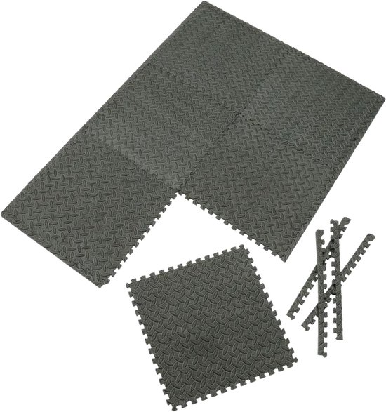 Mattenset Multifunctioneel 6st 40x40cm 3