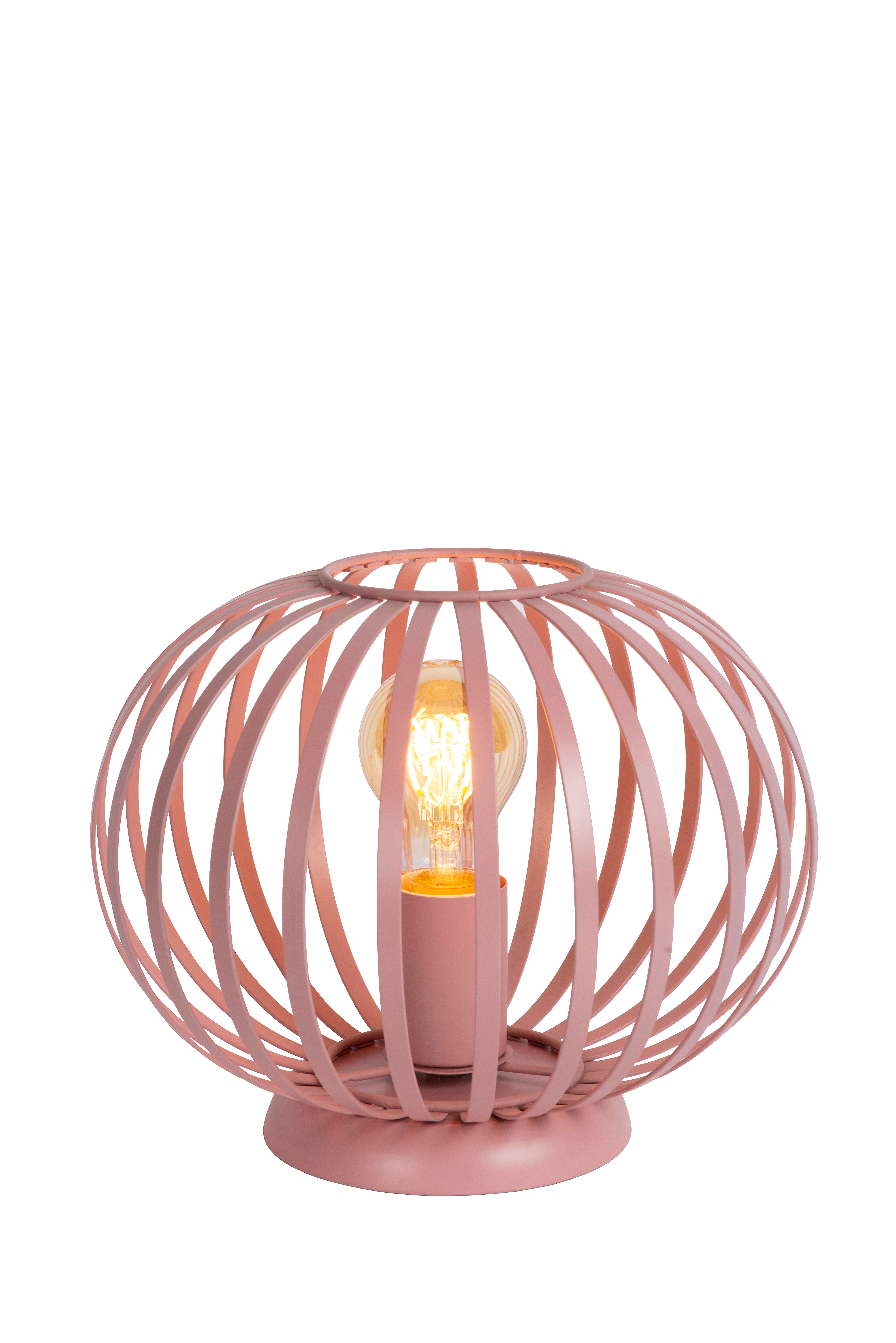 Merlina Tafellamp Kinder-Roze-Ø25,5-1xe27-40w 2