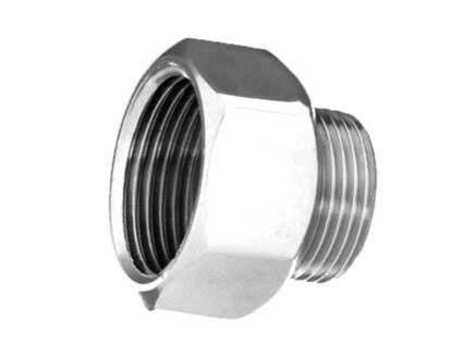 Messing Reductie 1/2f X 3/8m Chroom