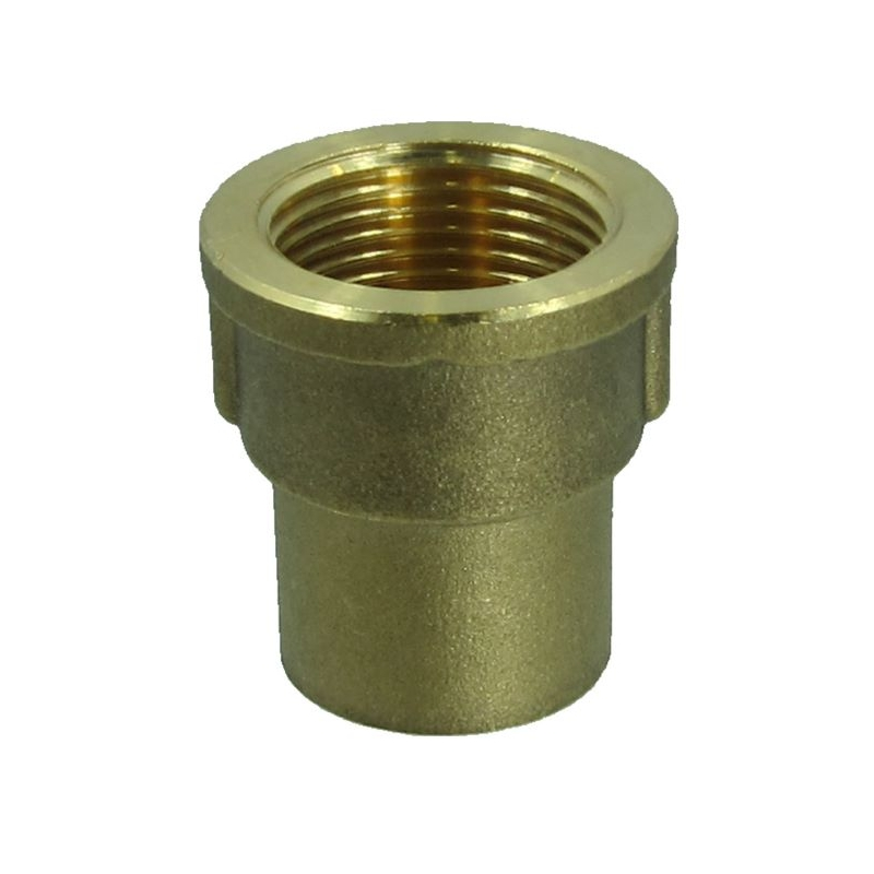 Messing Reductie Lang 3/4f X 1/2f