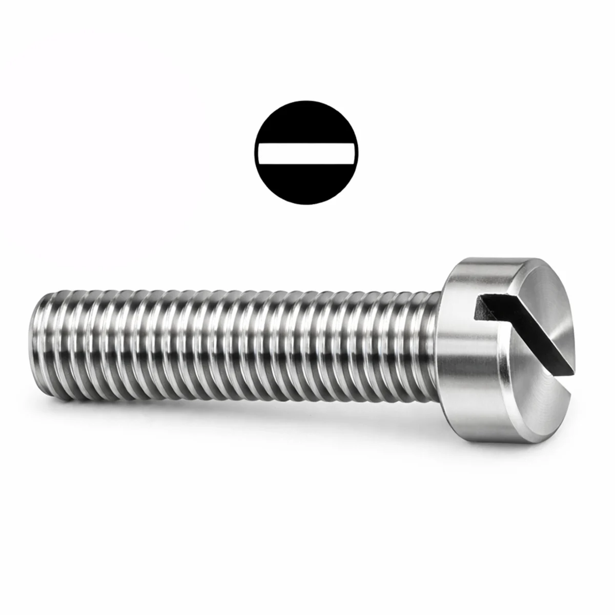 Metaalbouten Cil.kop met Moer M4 X 10 mm