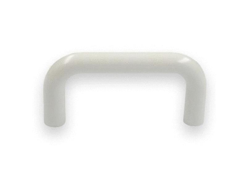 Meubelgreep, Kunstst, Wit 64 mm