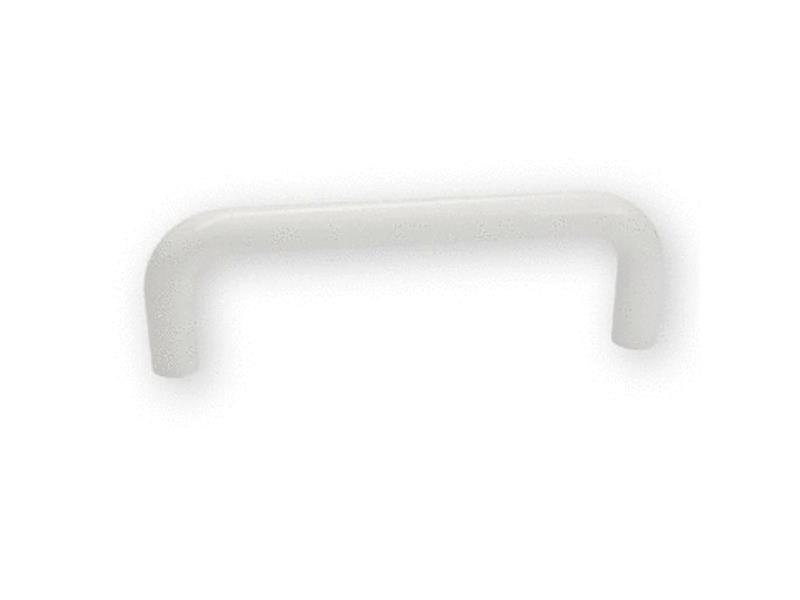 Meubelgreep, Kunstst, Wit 96 mm