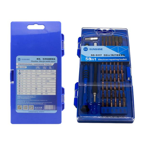 Mini Schroevendraaier Set 58 in 1 2