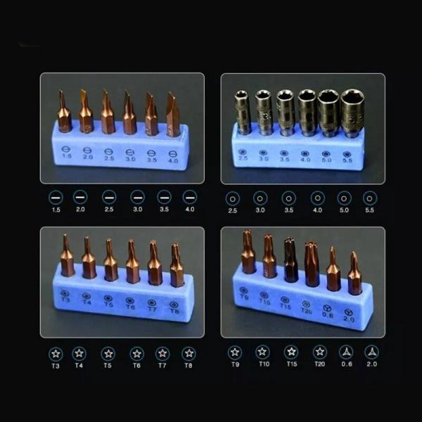 Mini Schroevendraaier Set 58 in 1 4