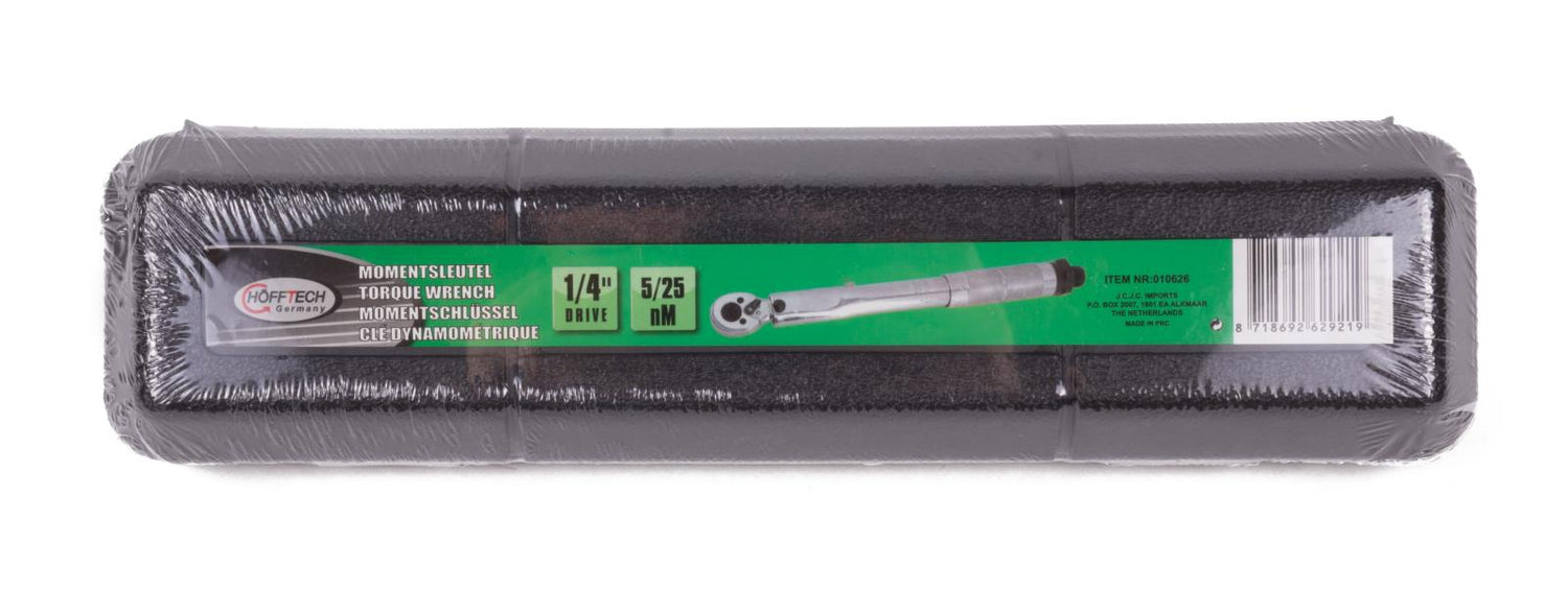 Momentsleutel 1/4 5/25 Nm 4