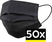 Mond Masker Zwart 50st Promo 5
