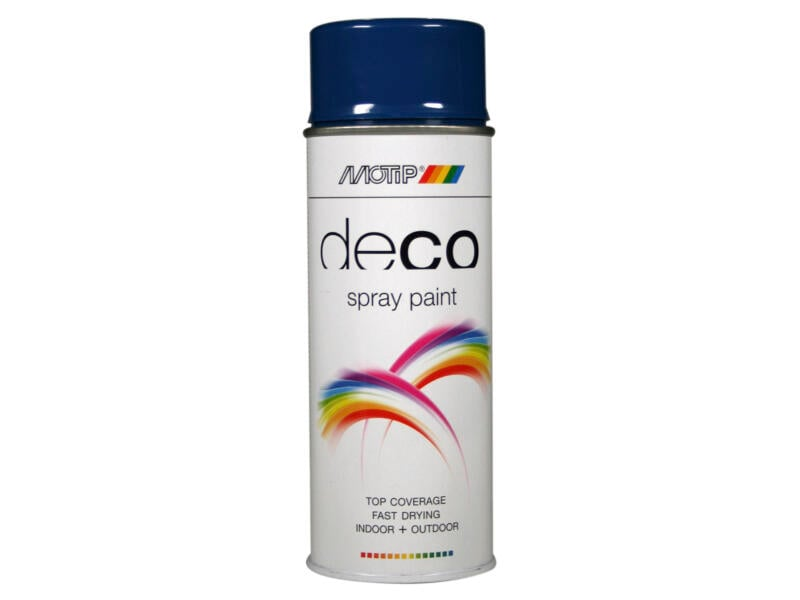 Motip Spray Hoogglans - Gentiaanblauw