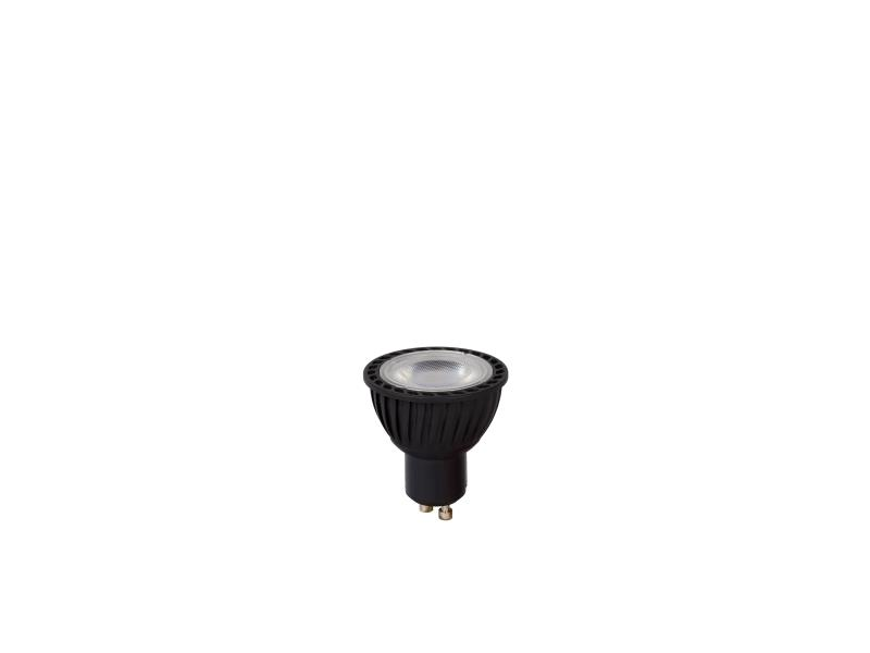 Mr16 Led Lamp-Zwart-Led Dimb.-1xgu10-5w-3000k