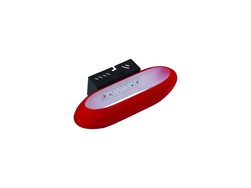 Muurlamp Erdek Rood Led 5w 4200k