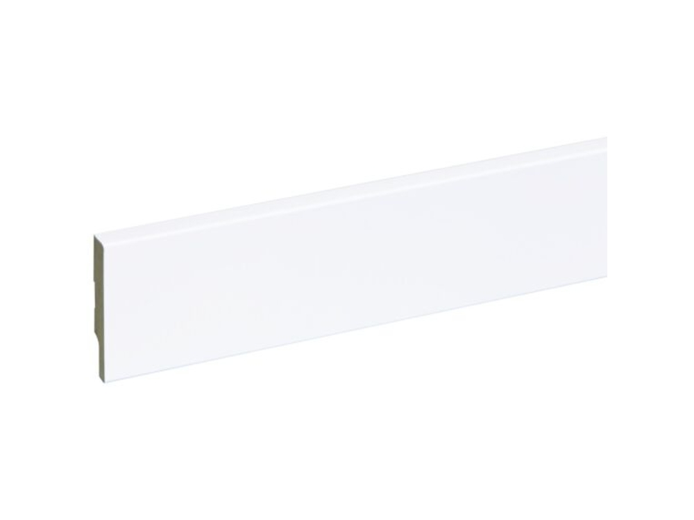 Muurplint Mdf Gegrond 69x12mm Blok 244 cm