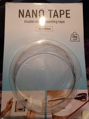 Nano Geltape Dubbelzijdig 30 mm X 3 m