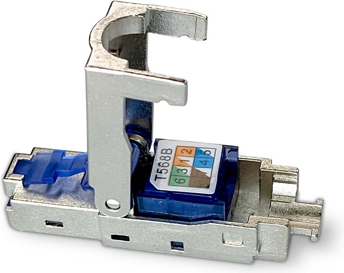 Nedis Utp Klapstekkers Cat6a 2st 2