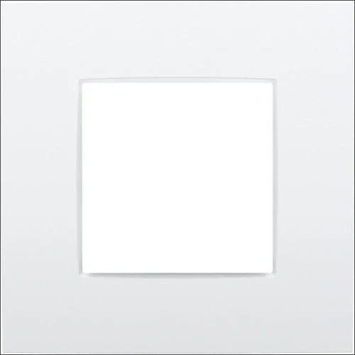 Niko Luxury Intense White Enkel Afdekplaat