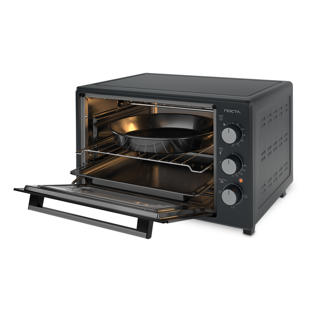 Nocta Elektrische Oven Zwart 38 l 2