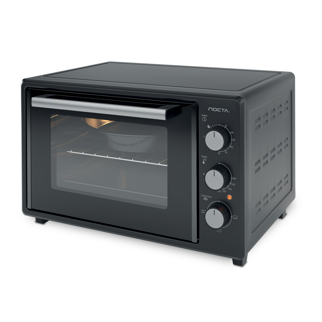 Nocta Elektrische Oven Zwart 38 l