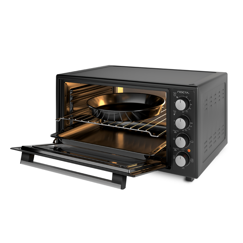 Nocta Elektrische Oven Zwart 50 l 2