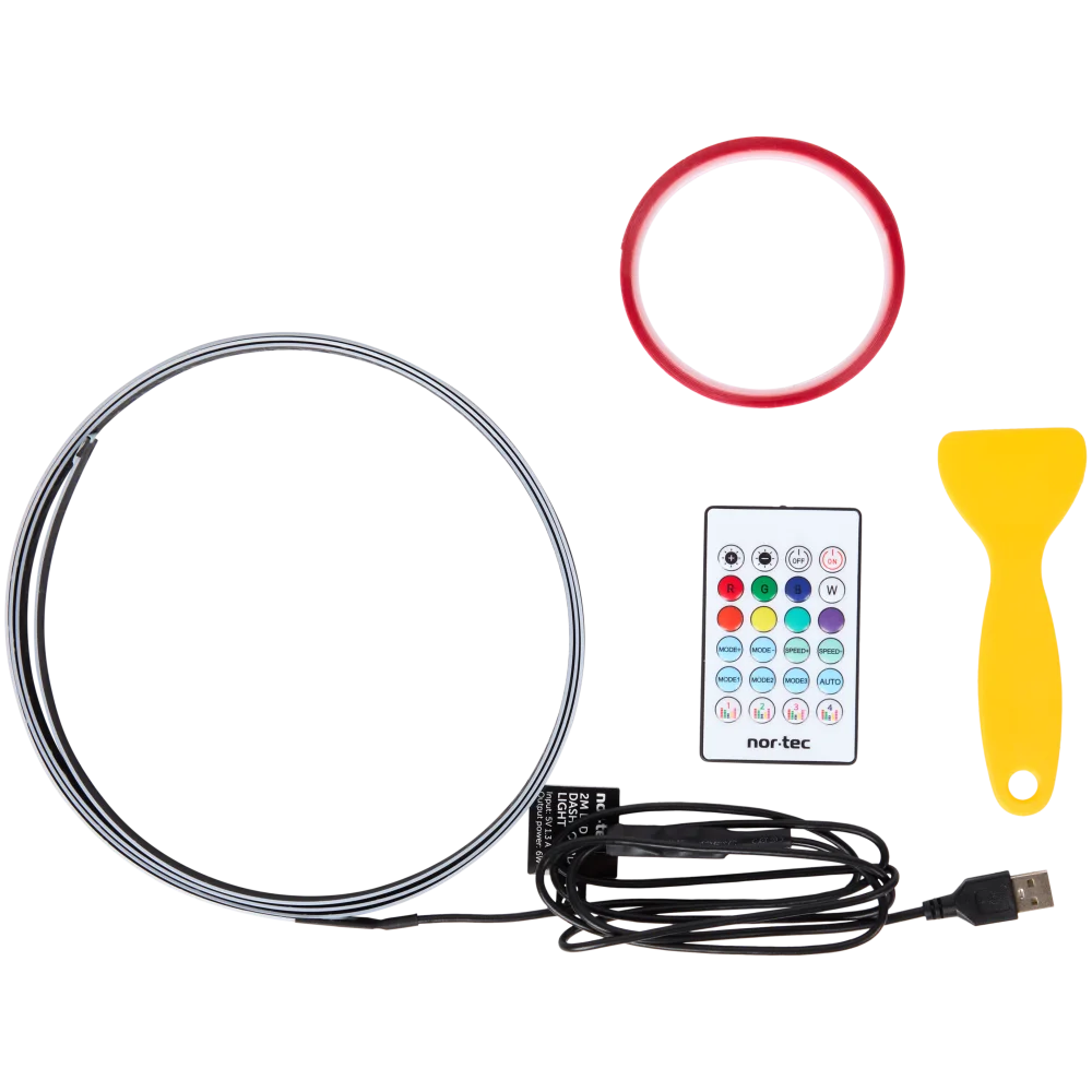 Nor-Tec Car Led Strip Rgb 12v 2