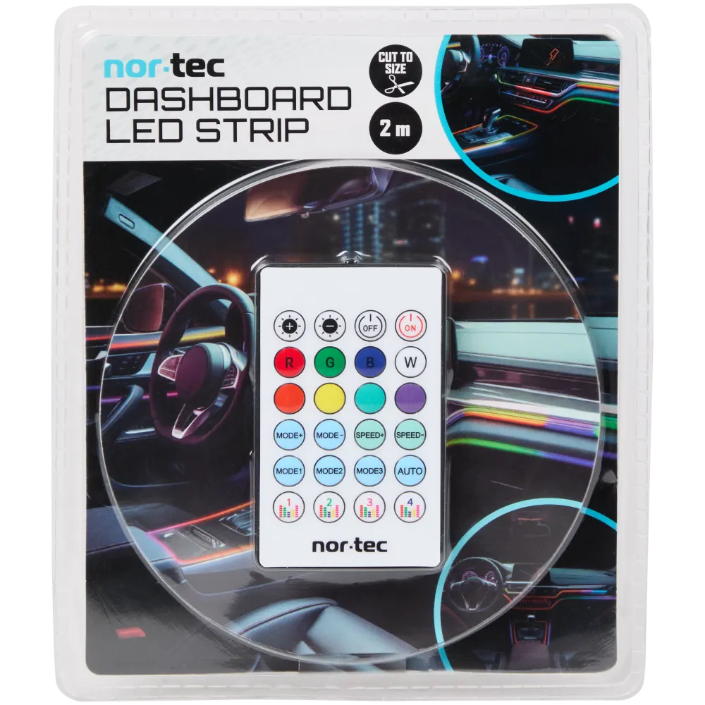 Nor-Tec Car Led Strip Rgb 12v