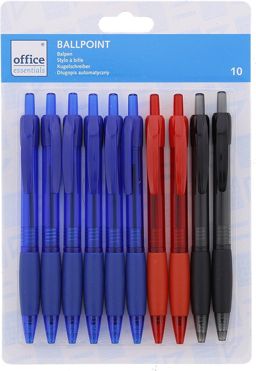 Office Ballpoint Balpennen 10st 2