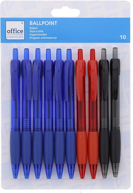 Office Ballpoint Balpennen 10st