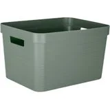 Opbergbak 6 l Deco Stone Zwart 3