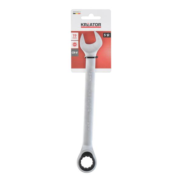 Open Ring-, Ratelsleutel 19, 238 mm