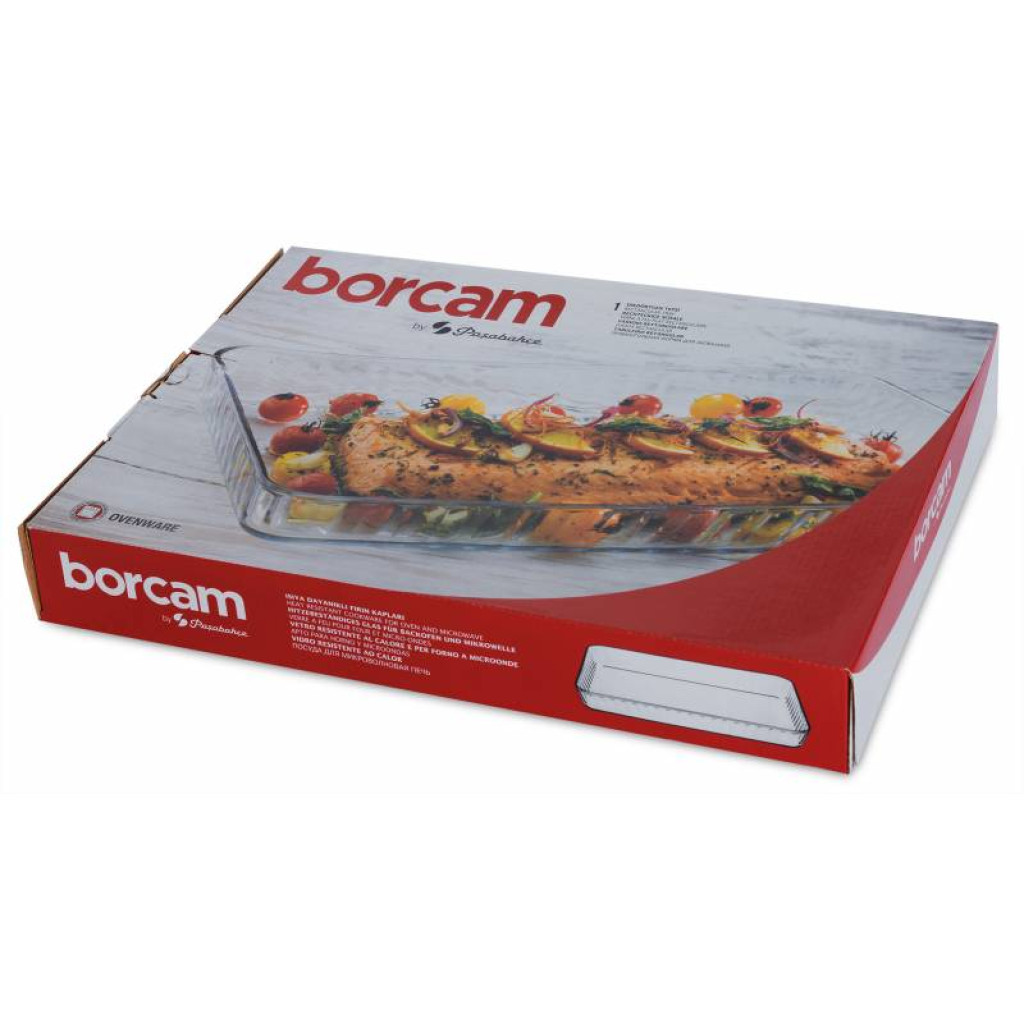 Pasabahce Borcam Rechthoekige Schaal 4