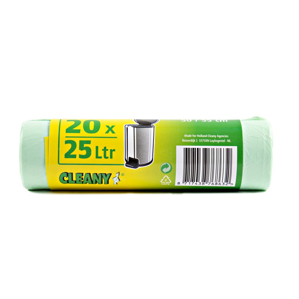 Pedaalemmerzakken 20st/rol 25 l