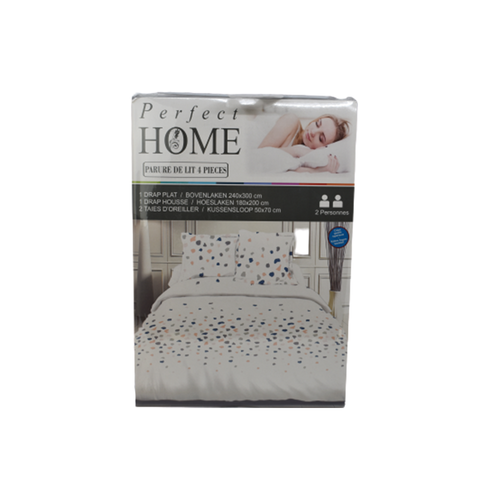 Perfect Home Hoeslaken 100% Katoen 160x200+25cm