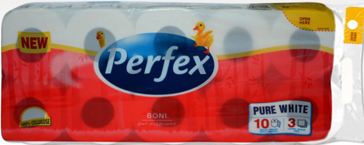 Perfex Wc Papier 3laags 10 Rol 2