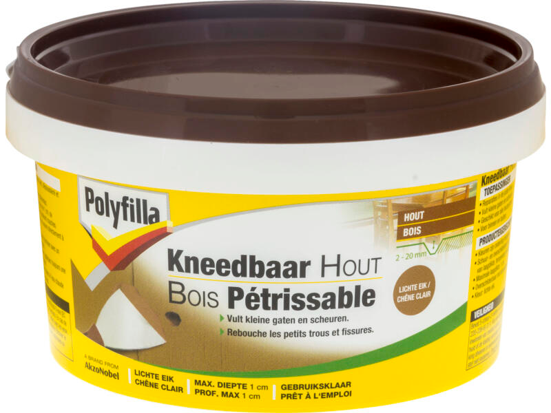 Polyfilla Kneedbaar Hout 500 g Lichte Eik