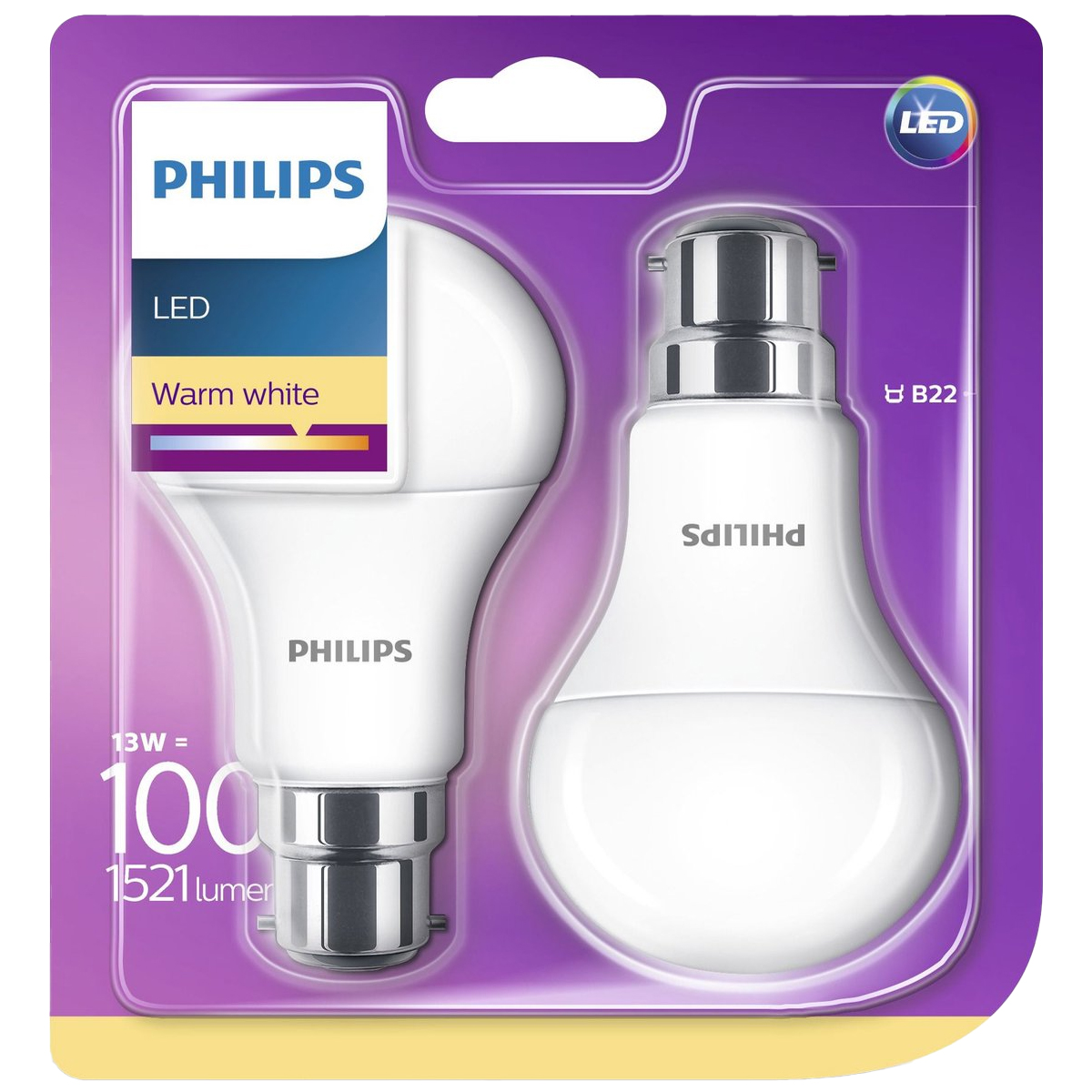 Philips Bayonet Lamp B22 13w 2