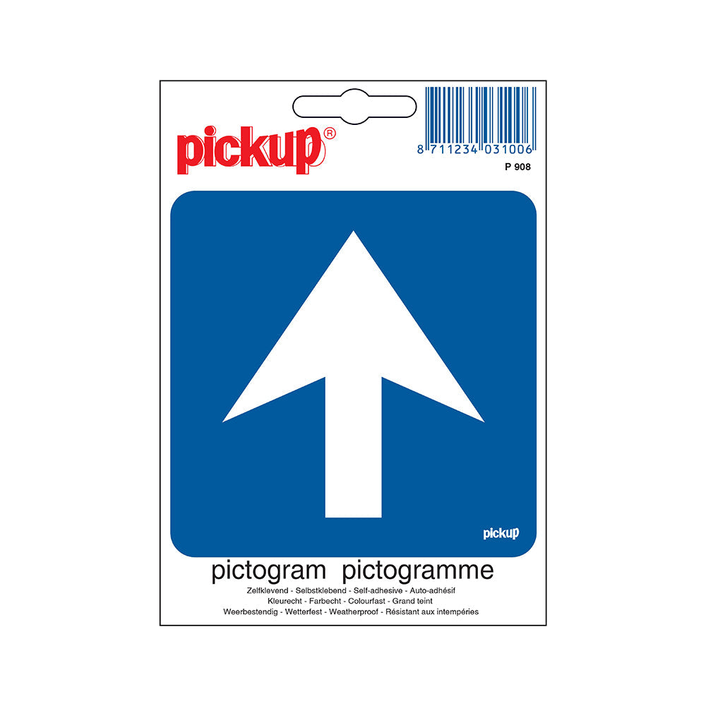 Pictogram 10x10cm Eenrichtingsverkeer