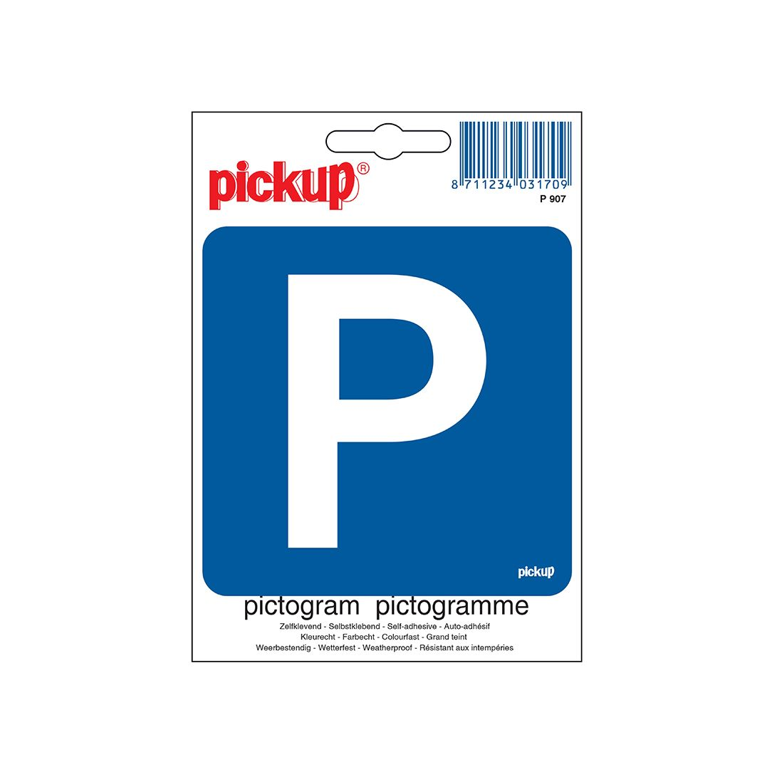 Pictogram 10x10cm Parkeren