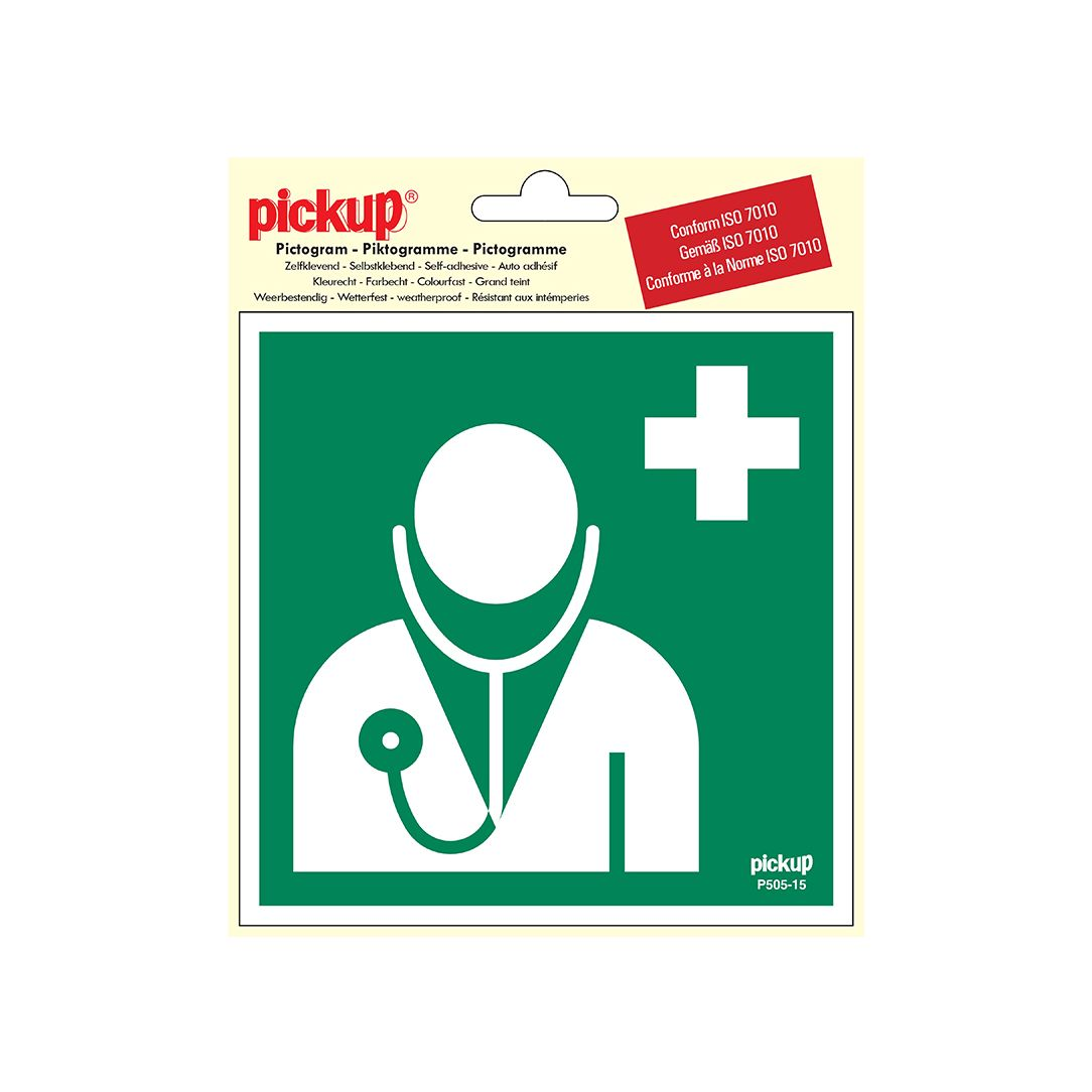 Pictogram Vinyl 15x15 Arts-Dokter