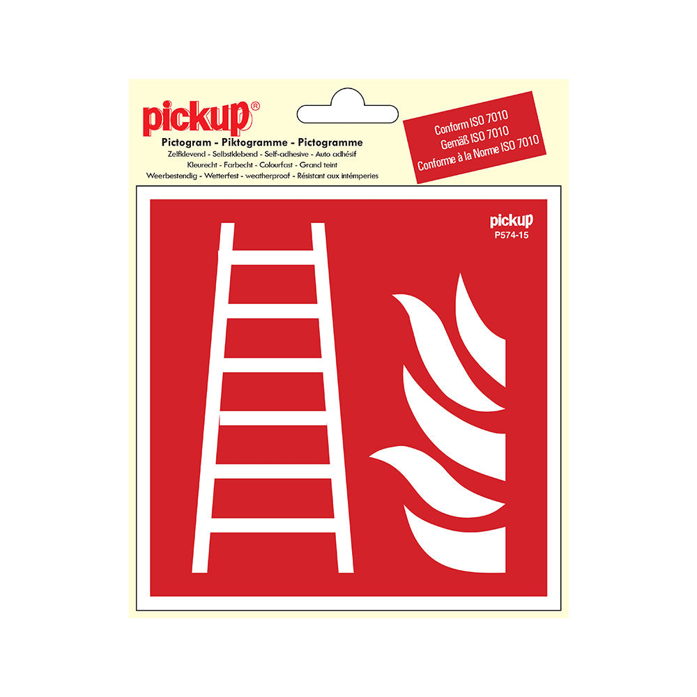 Pictogram Vinyl 15x15 Brandladder